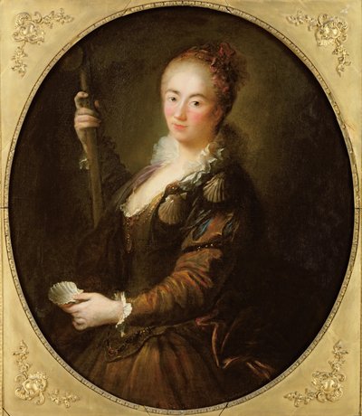 Portrait of a Pilgrim by Jean Alexis Grimou